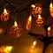 Set of 3 Halloween Lights - Orange Pumpkins, Purple Bats, White Ghosts
